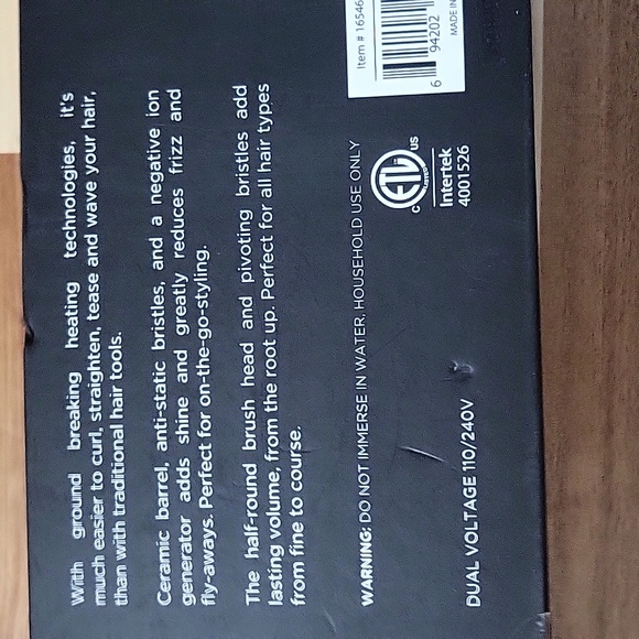 NWT - José Eber 4 in 1 Volumizing Hot Brush - Picture 4 of 5